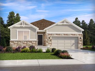 The Red Feather - Meridian Ranch: Peyton, Colorado - Meritage Homes
