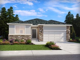 The Red Feather - Meridian Ranch: Peyton, Colorado - Meritage Homes