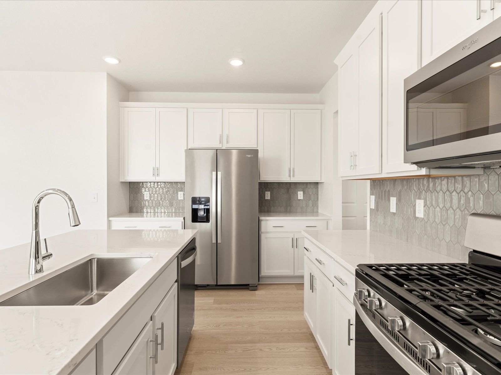 The Chatfield floorplan interior image taken at a Meritage Homes community in Colorado Springs.