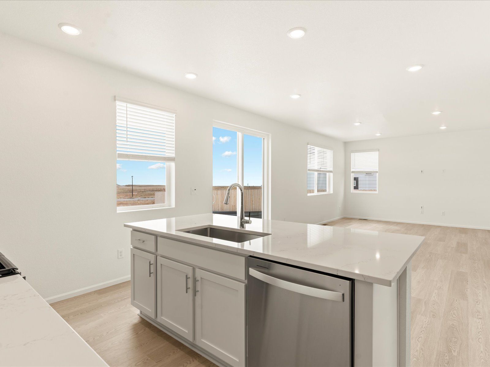 The Chatfield floorplan interior image taken at a Meritage Homes community in Colorado Springs.