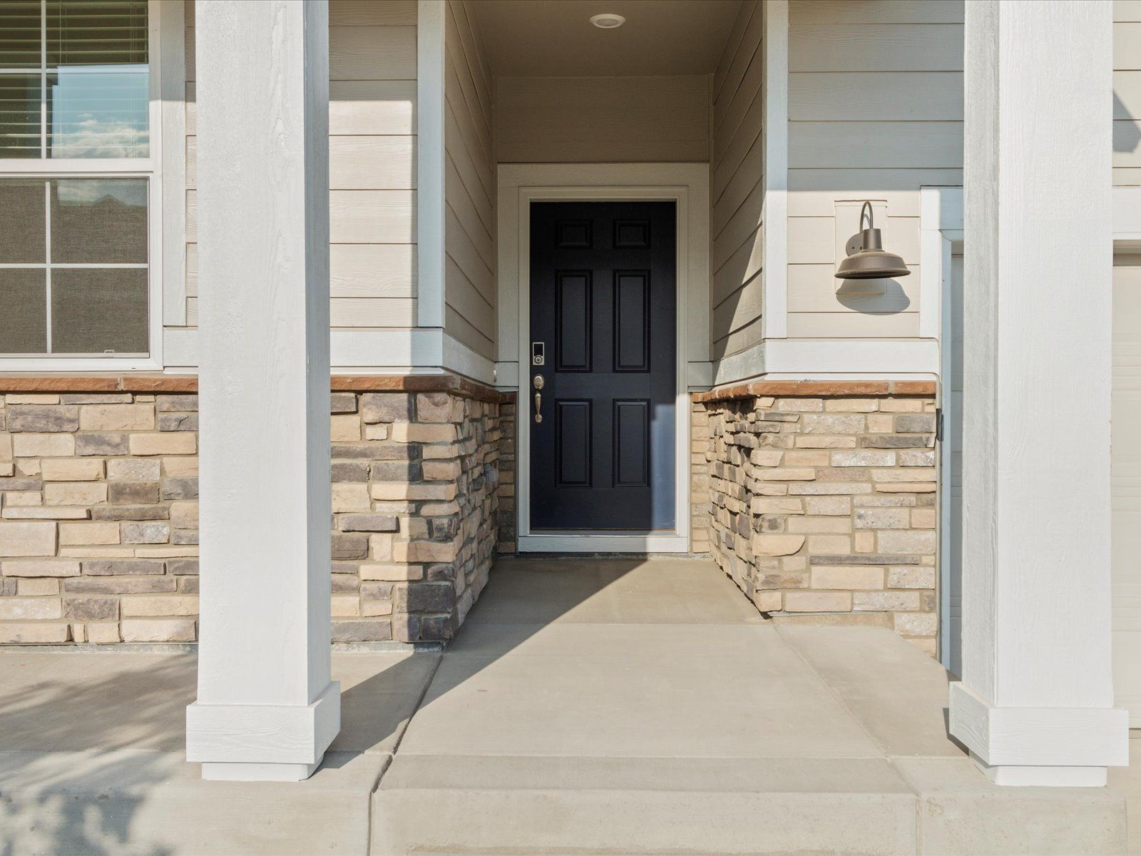 The Cherry Creek floorplan exterior image taken at a Meritage Homes community in Northern, CO.
