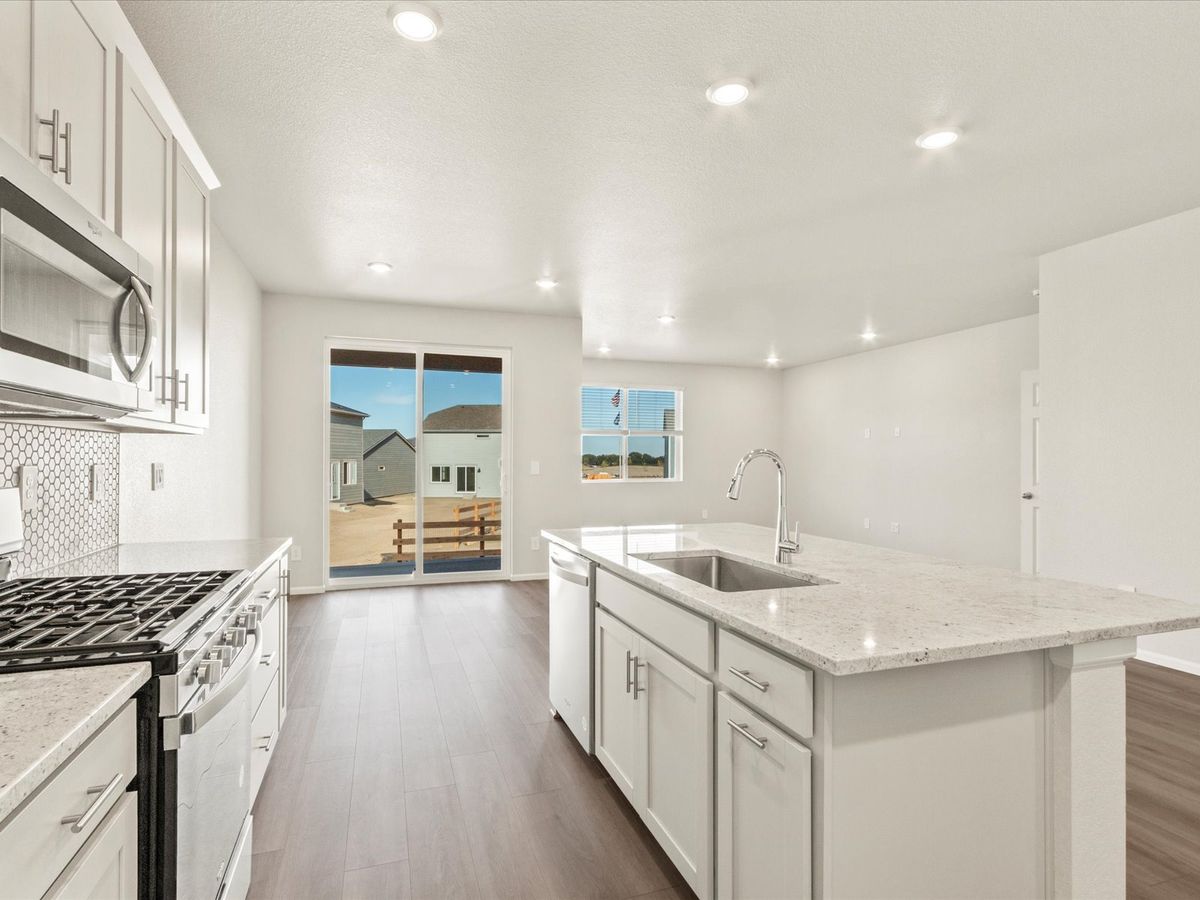 The Cherry Creek floorplan interior image taken at a Meritage Homes community in Northern, CO.