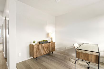 The Solitude floorplan interior image taken at a Meritage Homes Community in Tooele, UT.