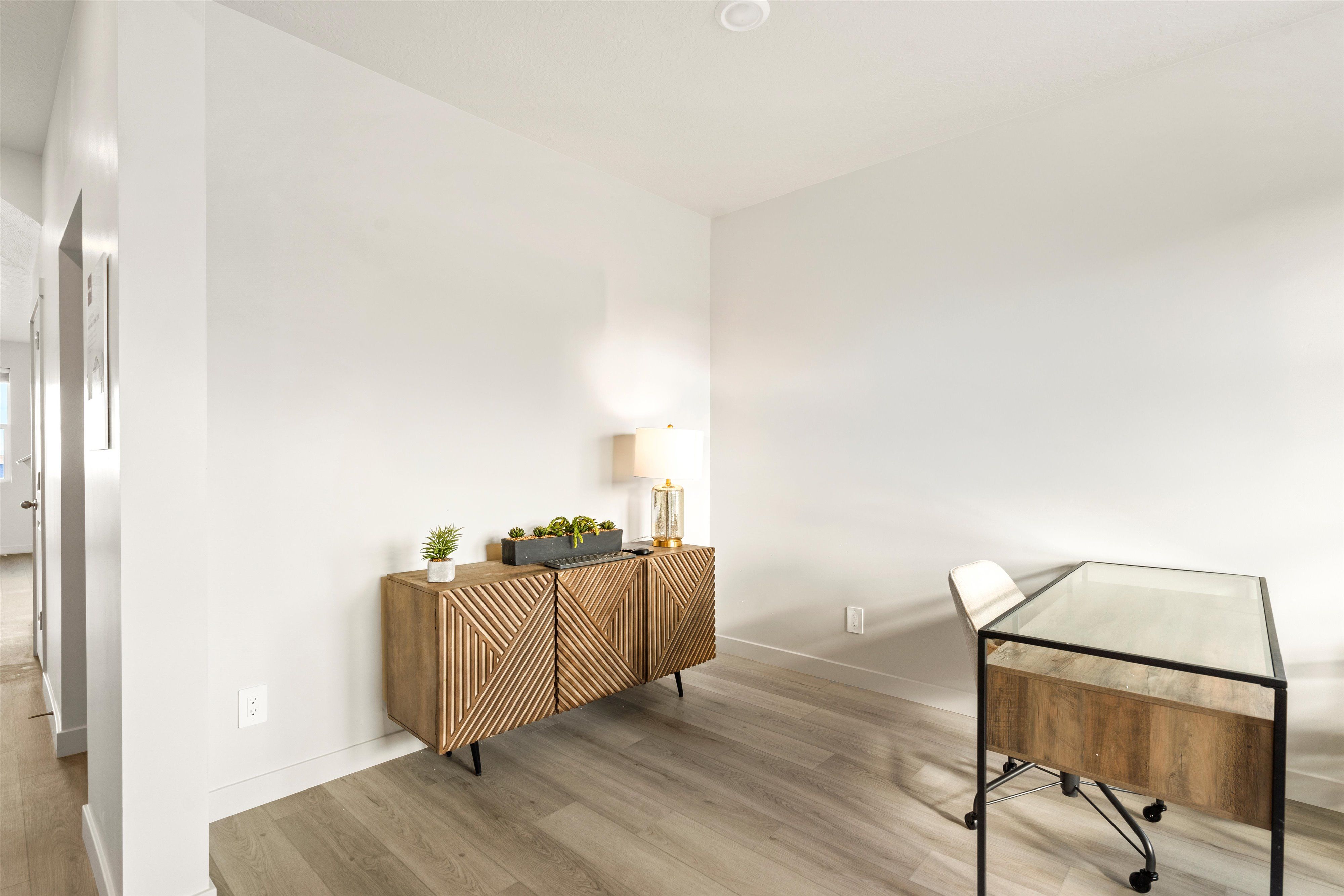 The Solitude floorplan interior image taken at a Meritage Homes Community in Tooele, UT.