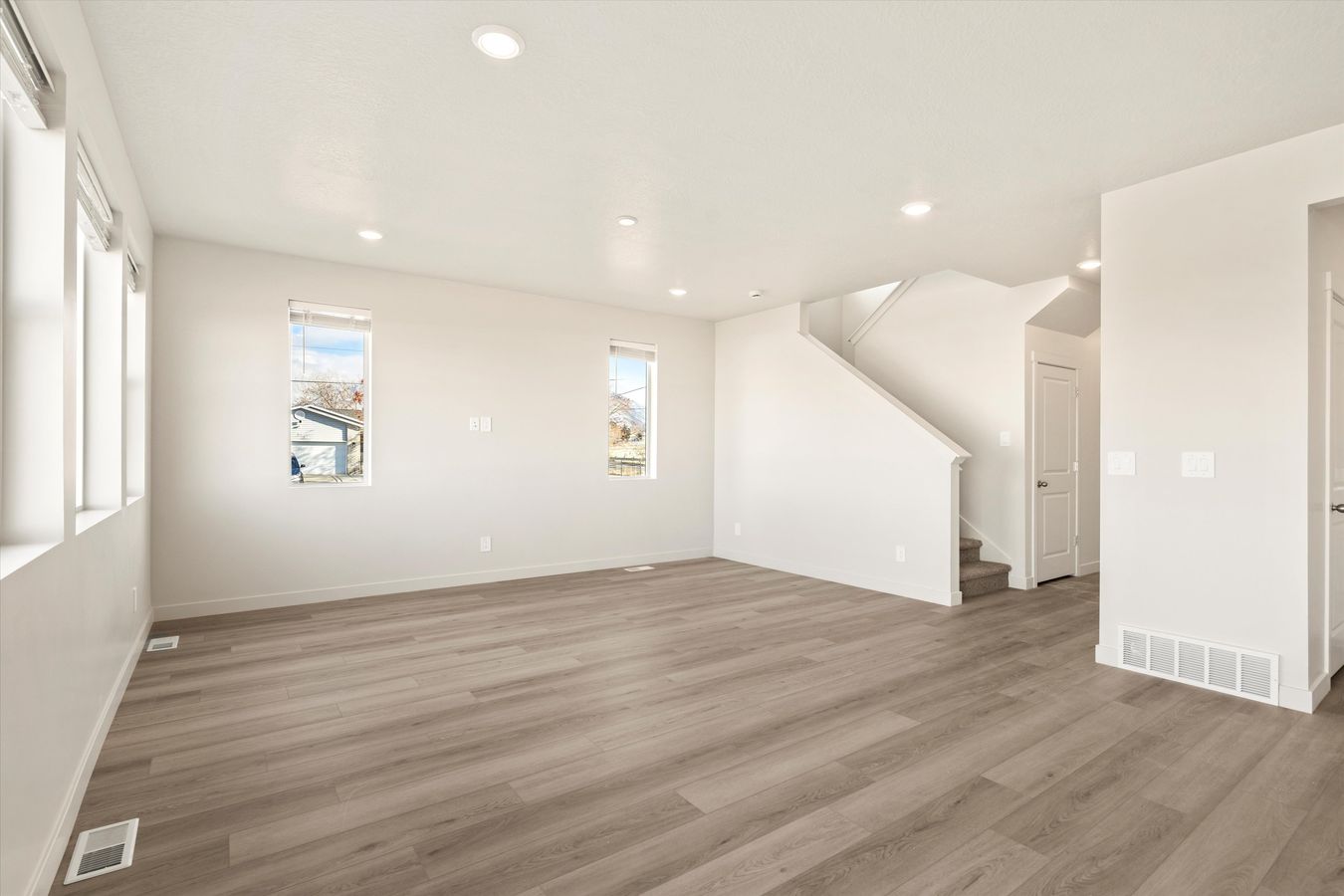 The Solitude floorplan interior image taken at a Meritage Homes Community in Tooele, UT.