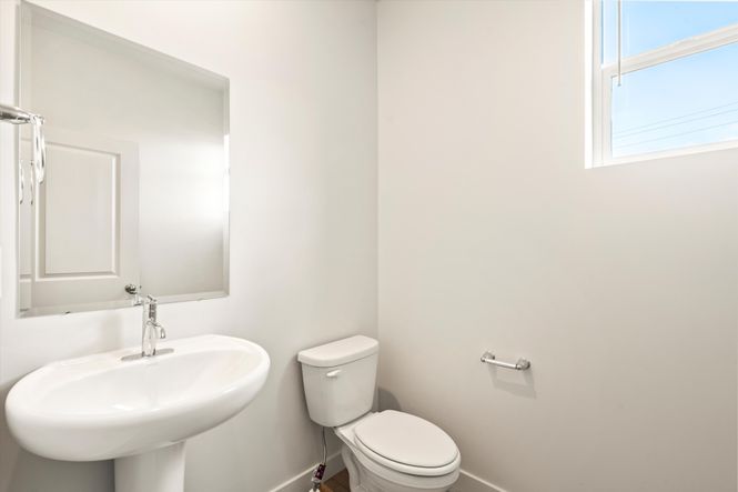 The Solitude floorplan interior image taken at a Meritage Homes Community in Tooele, UT.