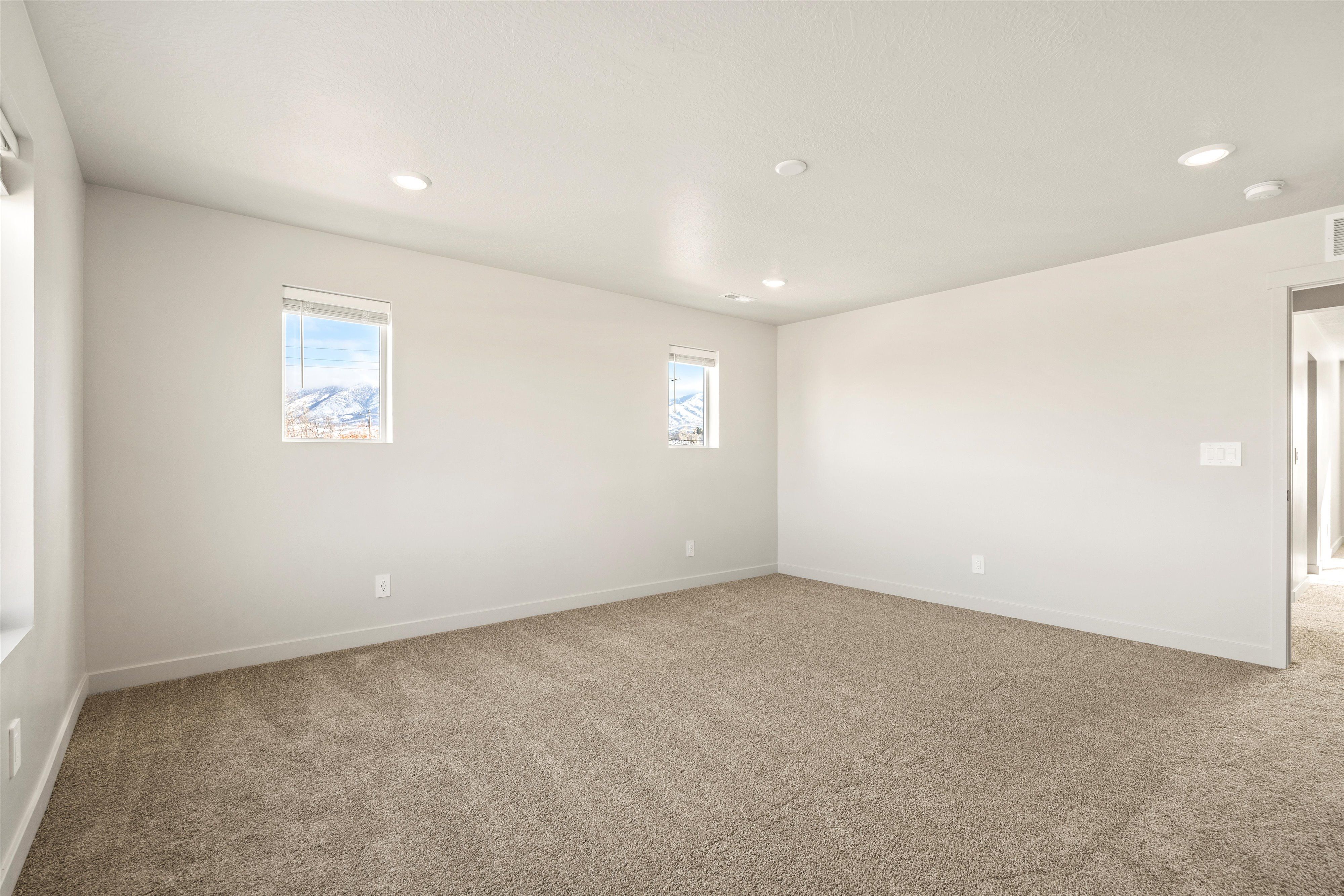 The Solitude floorplan interior image taken at a Meritage Homes Community in Tooele, UT.
