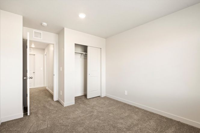 The Solitude floorplan interior image taken at a Meritage Homes Community in Tooele, UT.