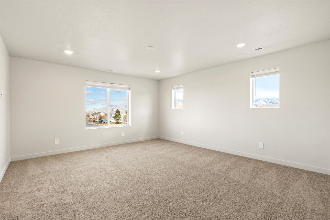 The Solitude floorplan interior image taken at a Meritage Homes Community in Tooele, UT.