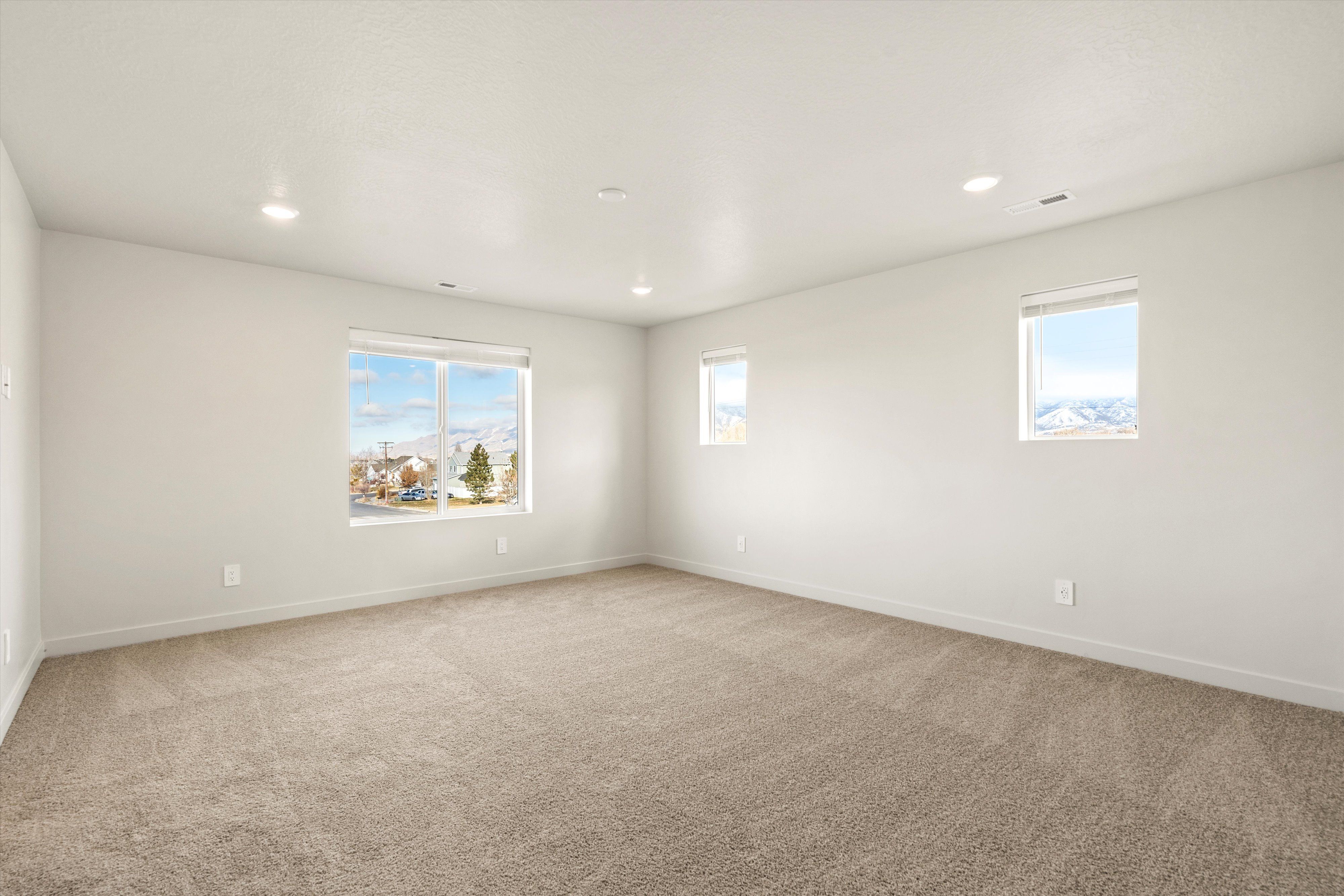 The Solitude floorplan interior image taken at a Meritage Homes Community in Tooele, UT.