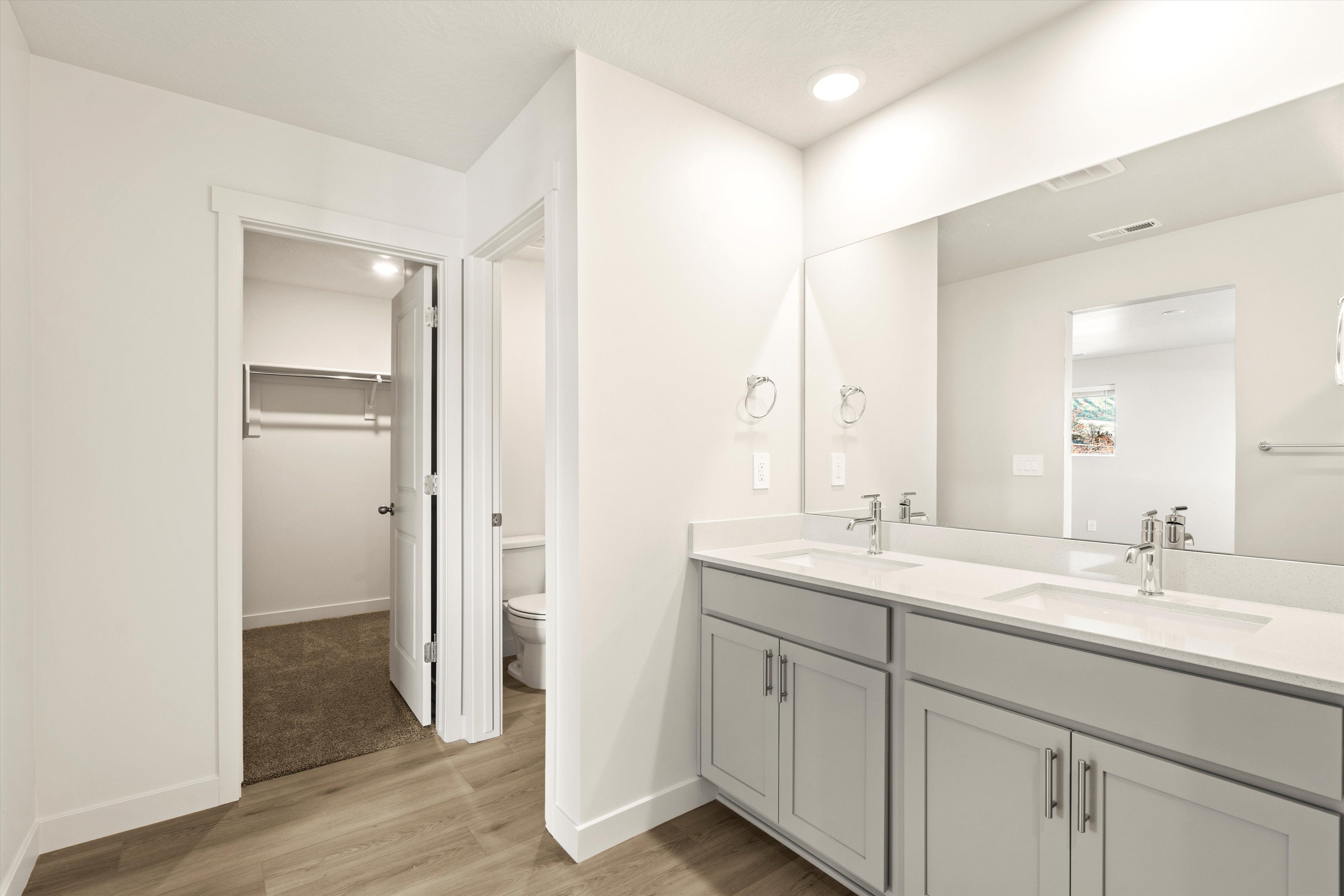 The Solitude floorplan interior image taken at a Meritage Homes Community in Tooele, UT.