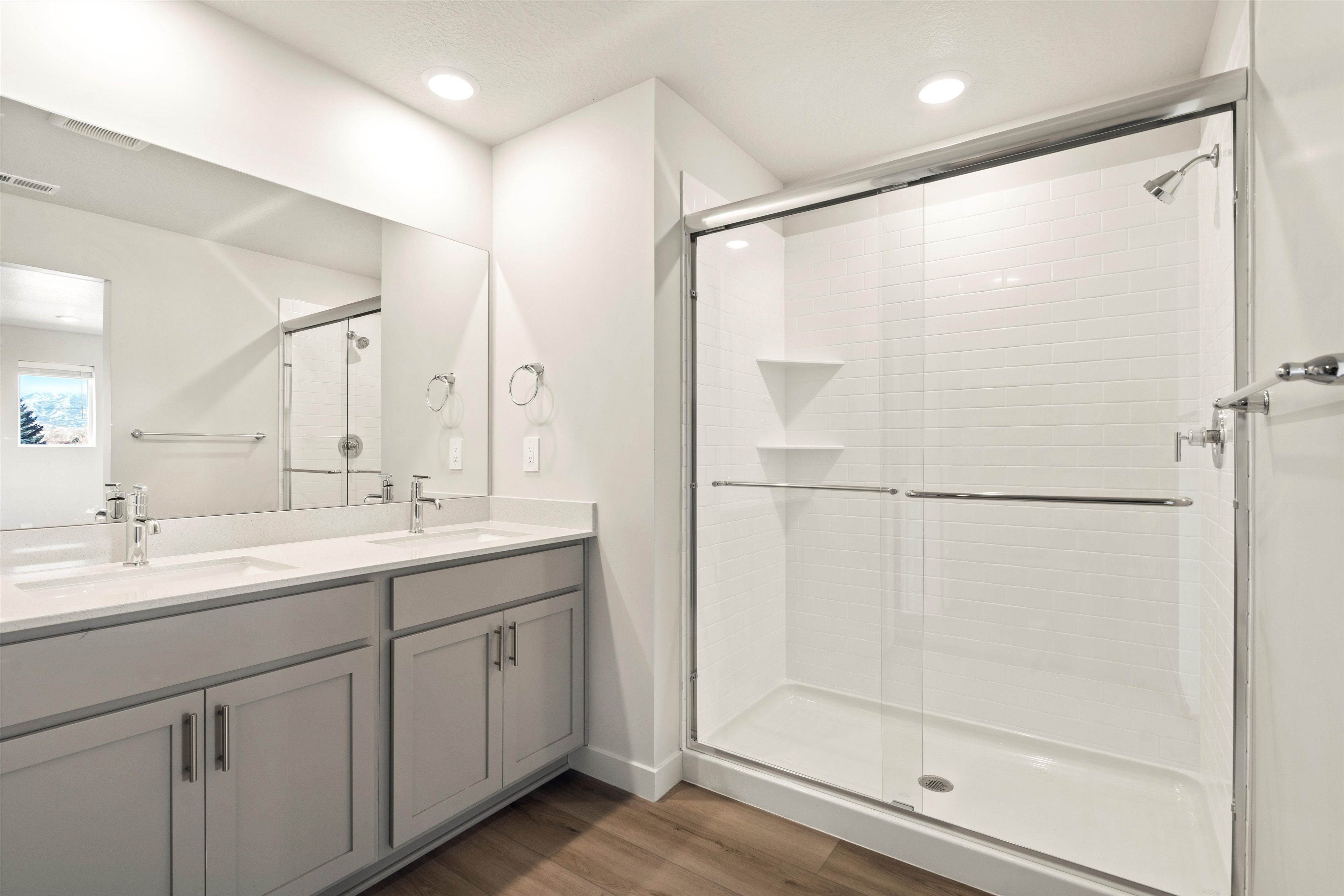 The Solitude floorplan interior image taken at a Meritage Homes Community in Tooele, UT.