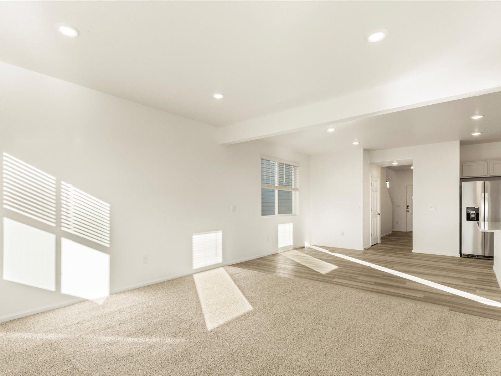 The Cottonwood floorplan interior image taken at a Meritage Homes community in Windsor, CO.