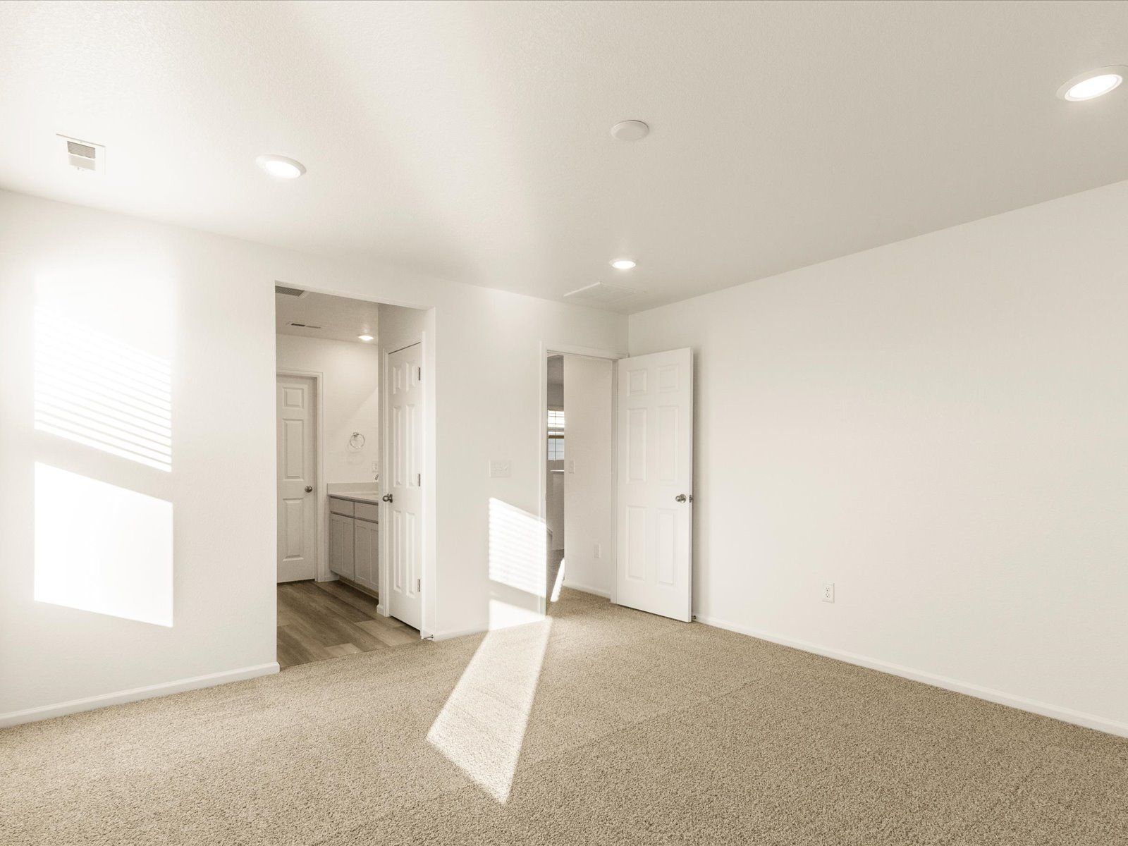 The Cottonwood floorplan interior image taken at a Meritage Homes community in Windsor, CO.