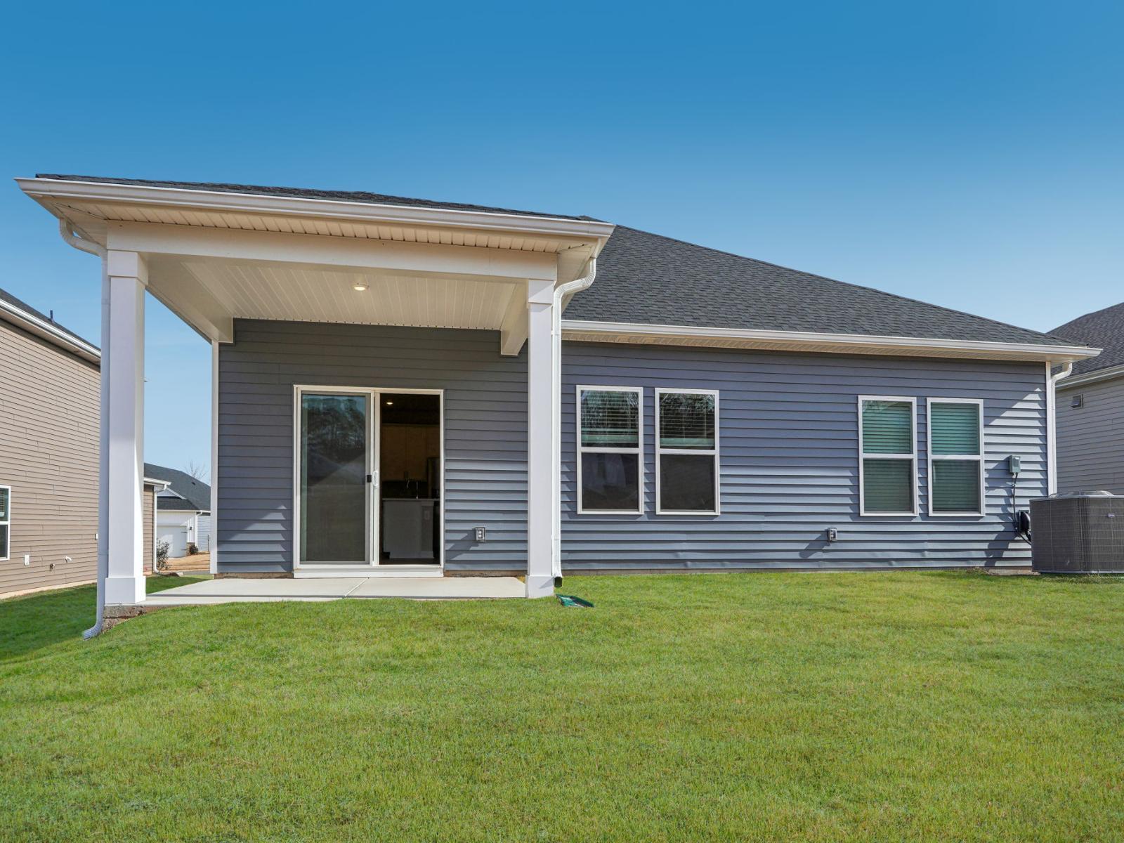 Enjoy the back patio by grilling before the big game or taking in the sun.