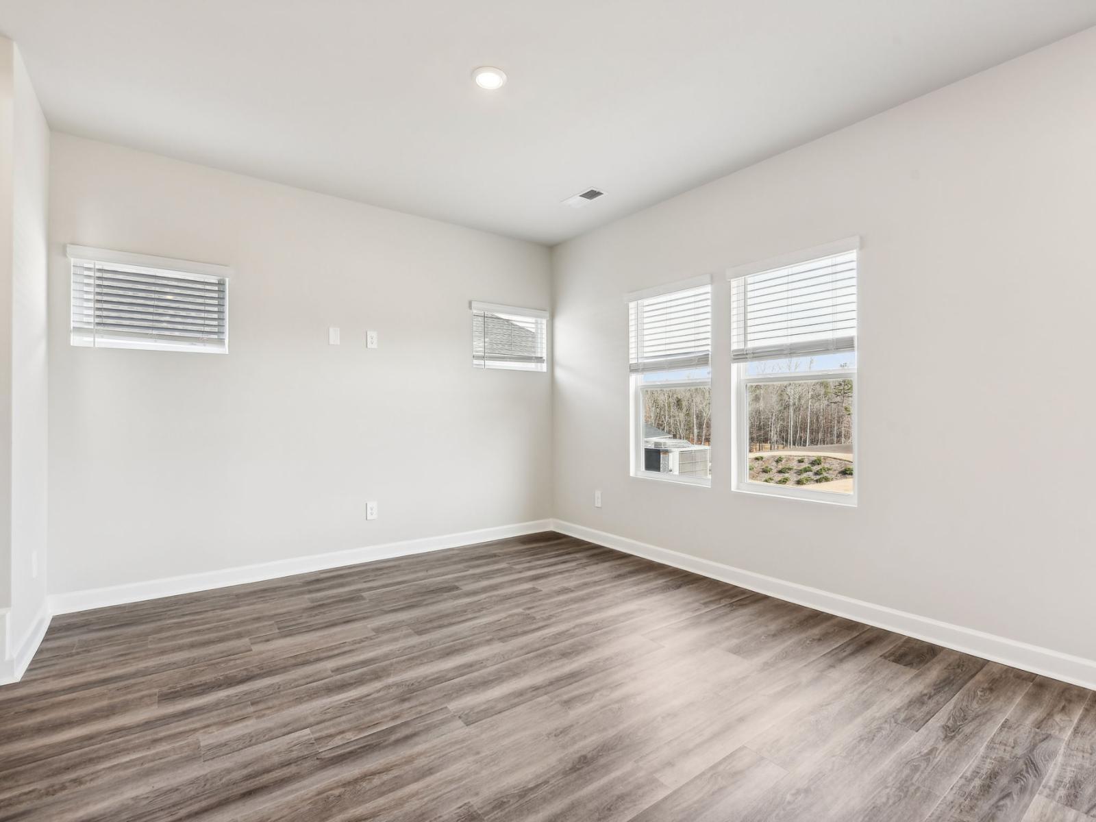 Turn the great room into your own space with movies and game nights.