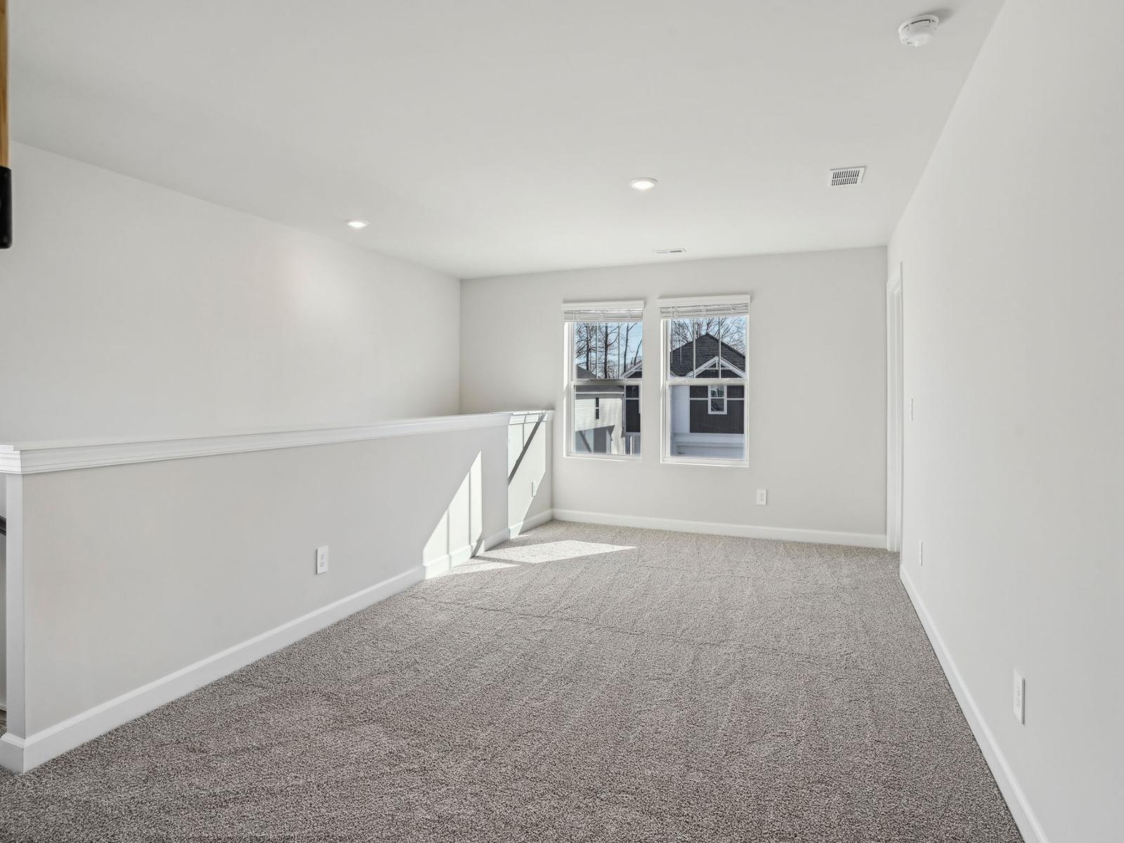 Turn your loft into your favorite game or movie night spot.