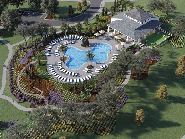 Rendering of planned amenity for Benton Hills
