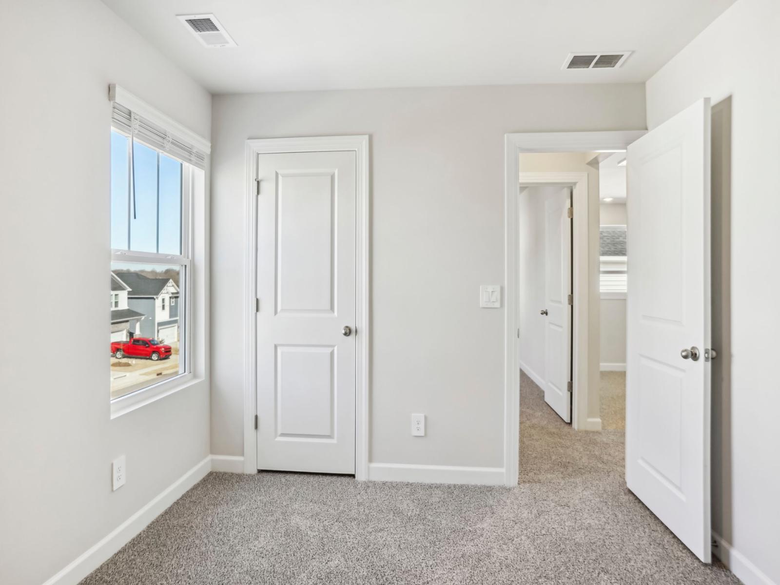 A secondary bedroom can be a great spot for your home office.