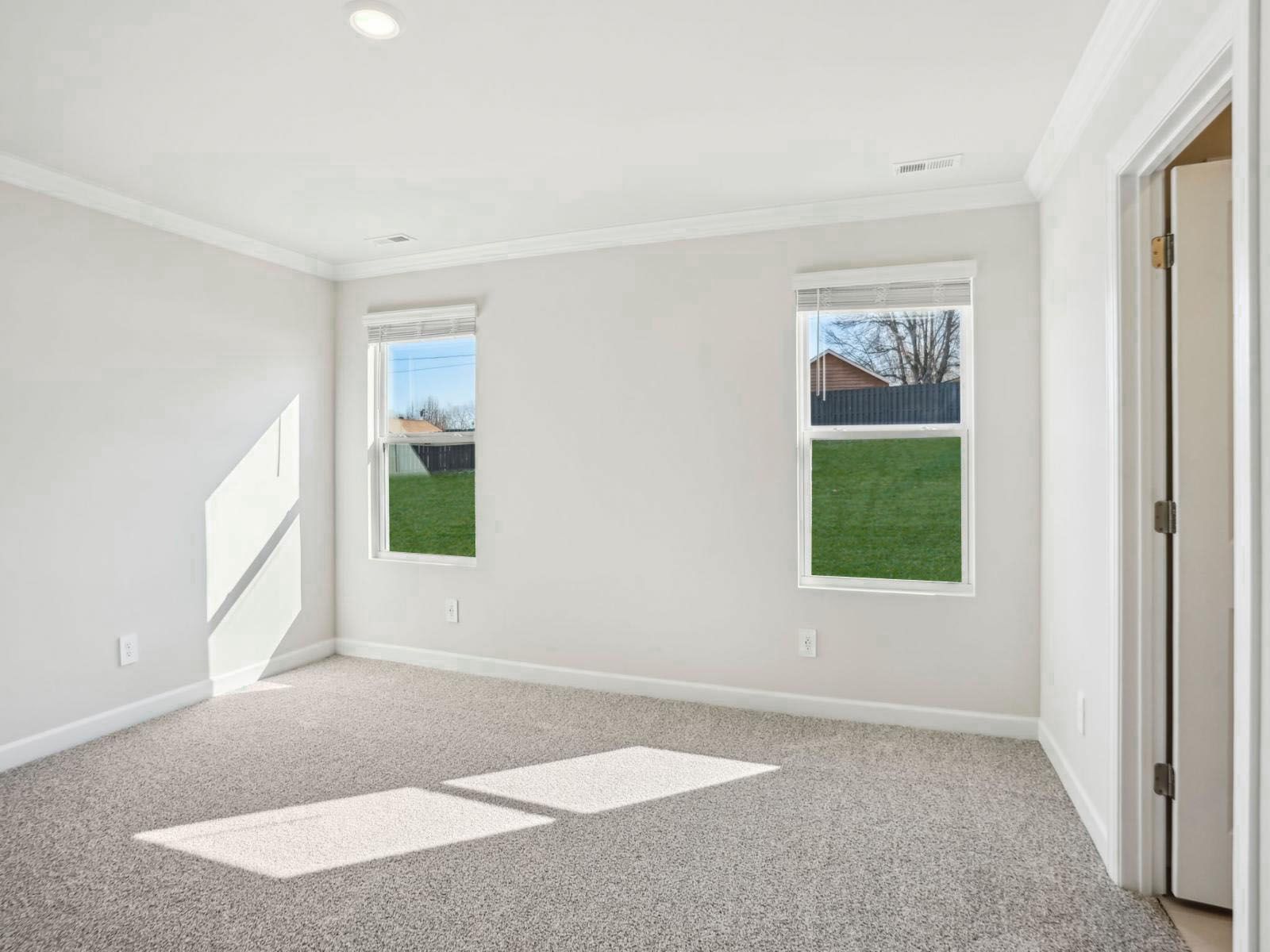Your primary bedroom suite can be the perfect relaxing getaway.
