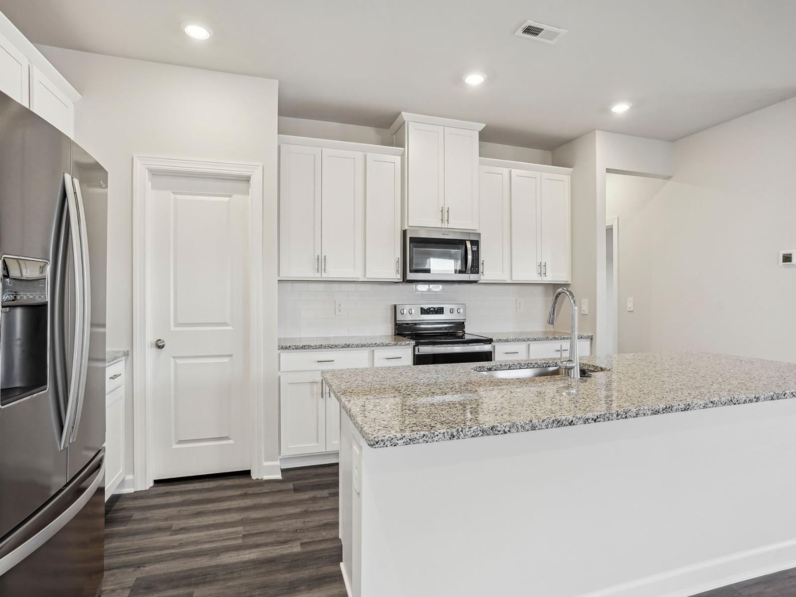 With ample storage and oversized counters, you have more than enough room for kitchen essentials.