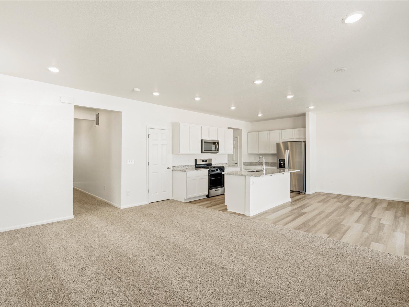 The Red Rock floorplan interior image taken at a Meritage Homes community in Colorado Springs,