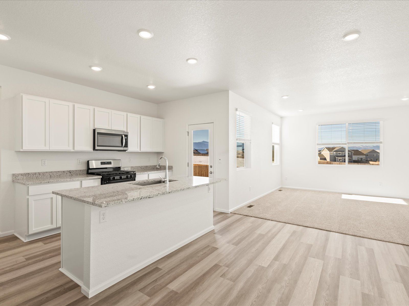 The Cottonwood floorplan interior image taken at a Meritage Homes community in Colorado Springs