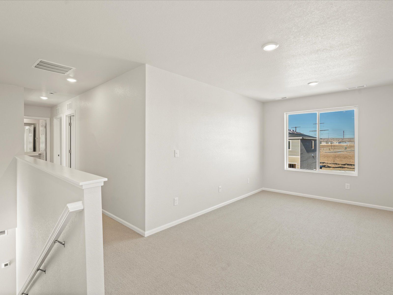 The Juniper floorplan interior image taken at a Meritage Homes community in Colorado Springs.