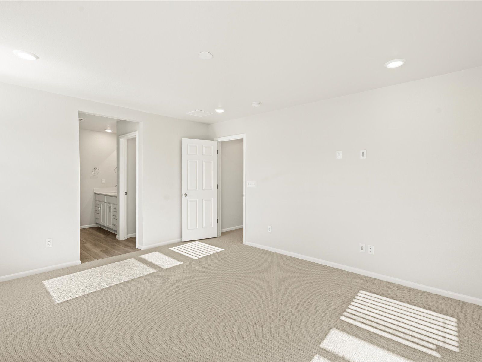 The Juniper floorplan interior image taken at a Meritage Homes community in Colorado Springs.