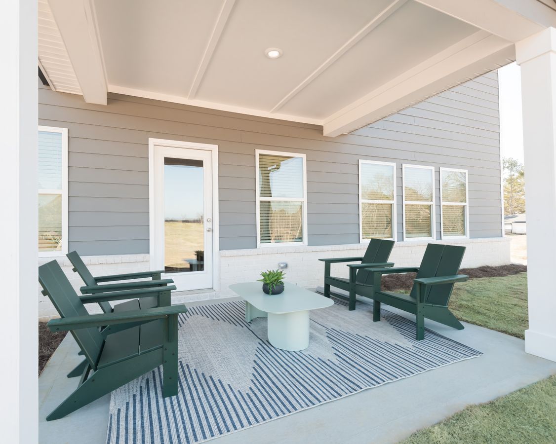 Grill out with friends or enjoy your morning coffee out in the back patio.