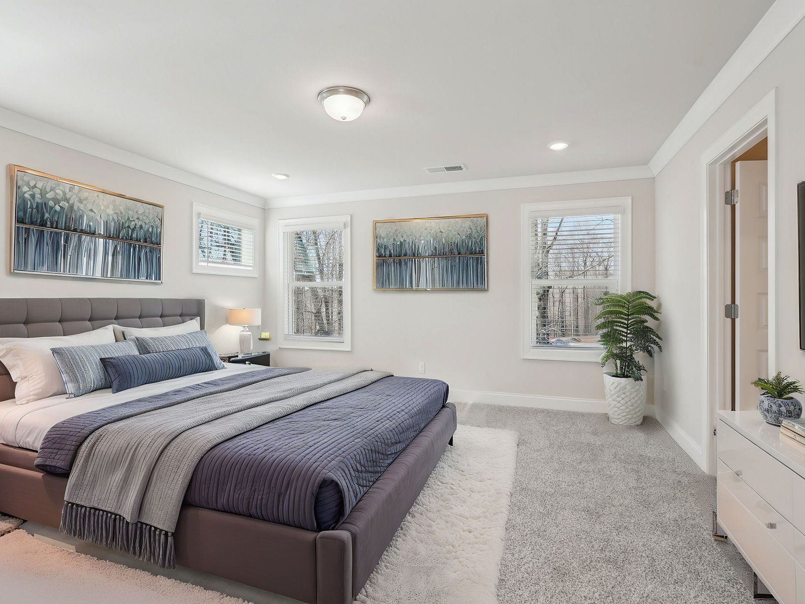 The Roswell floorplan with the Modern Glam - Stone interior package.