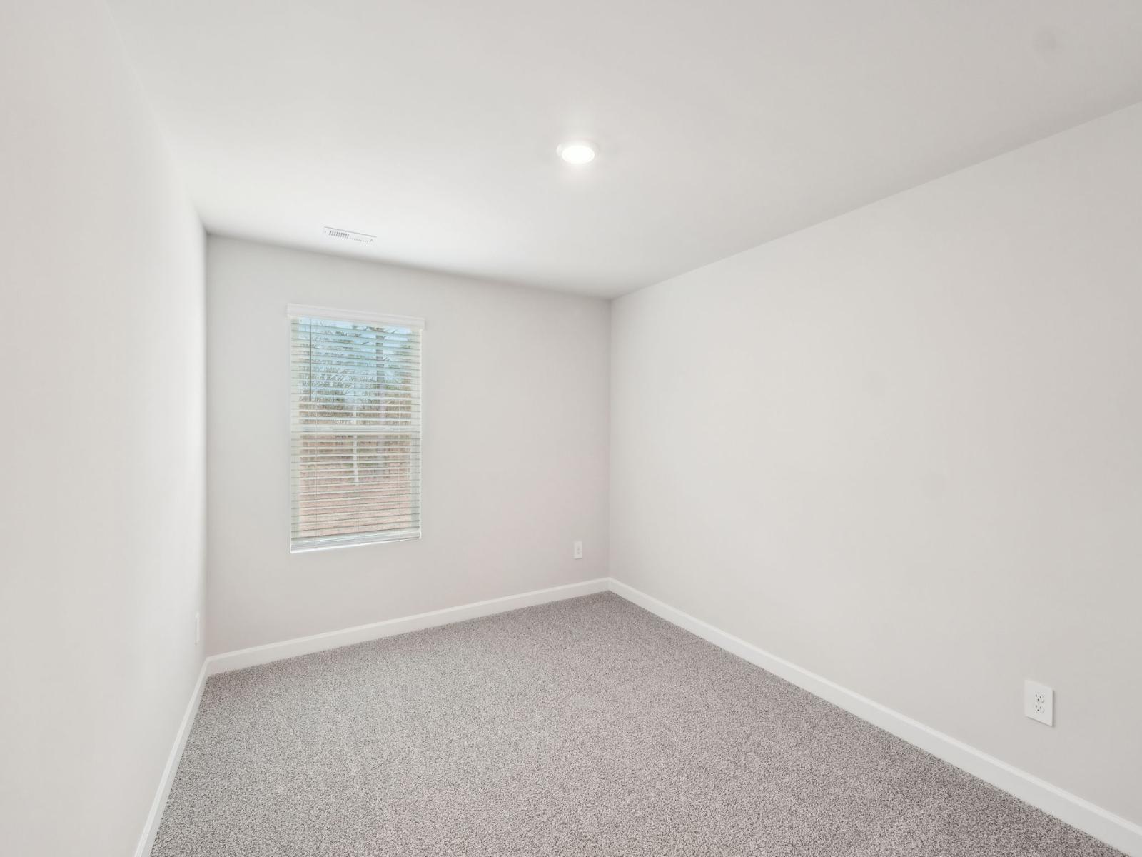 Turn this secondary bedroom into your work-from-home office space.