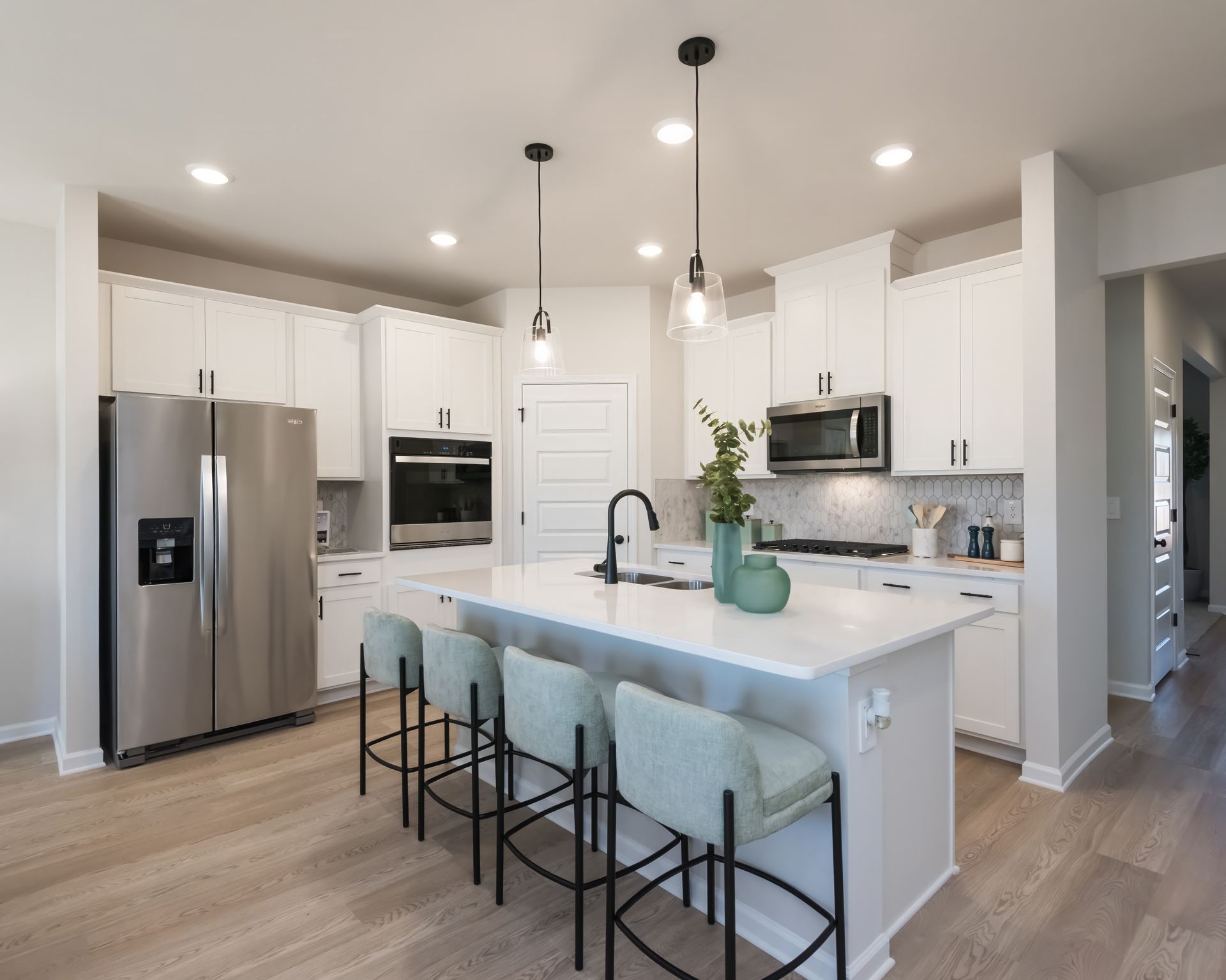 The Chatham floorplan with the Divine Harbor interior package.