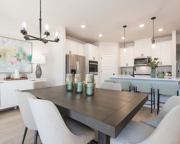 Hosting has never been easier with this open-concept, spacious dining area.