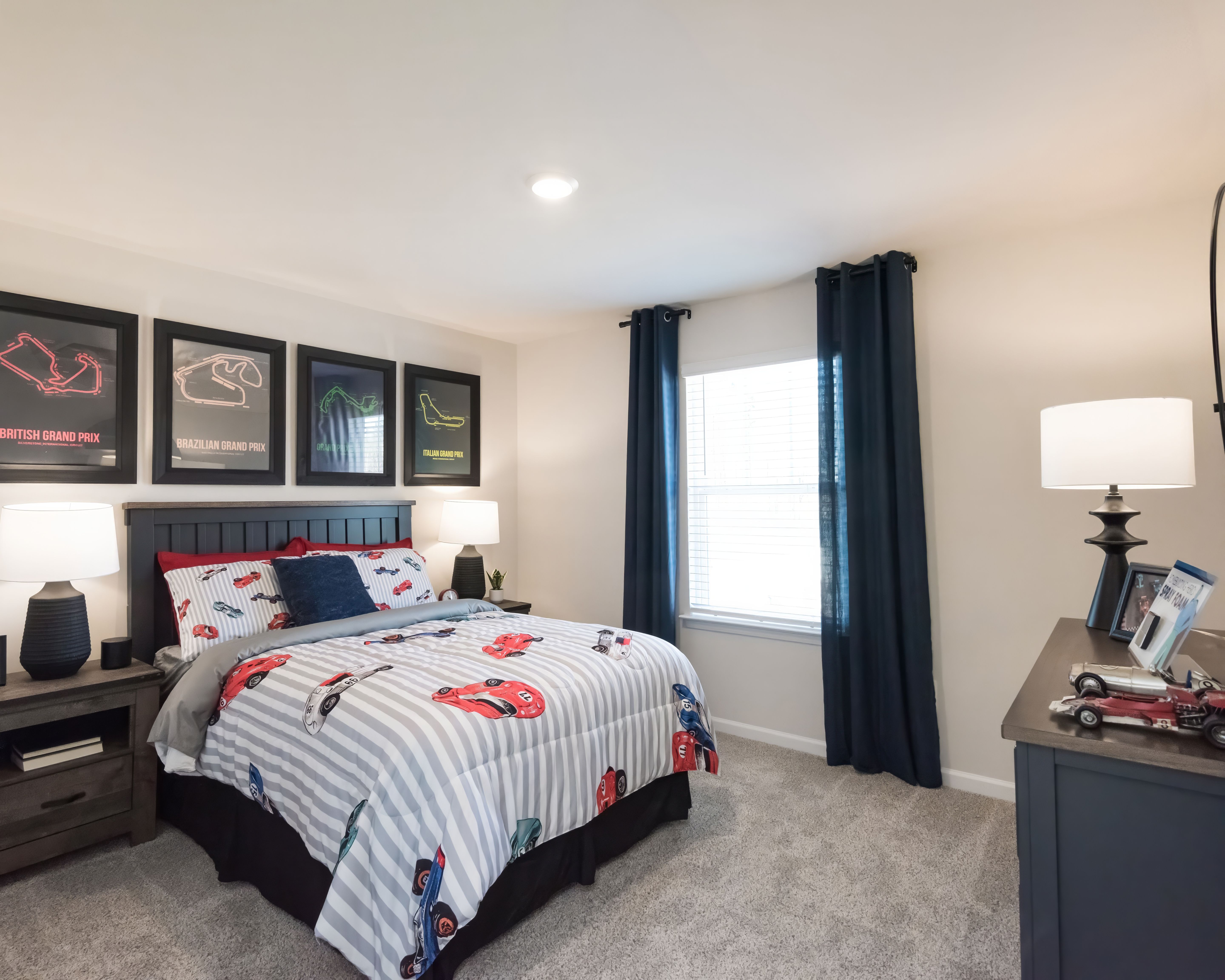 The Chatham floorplan features four secondary bedrooms.