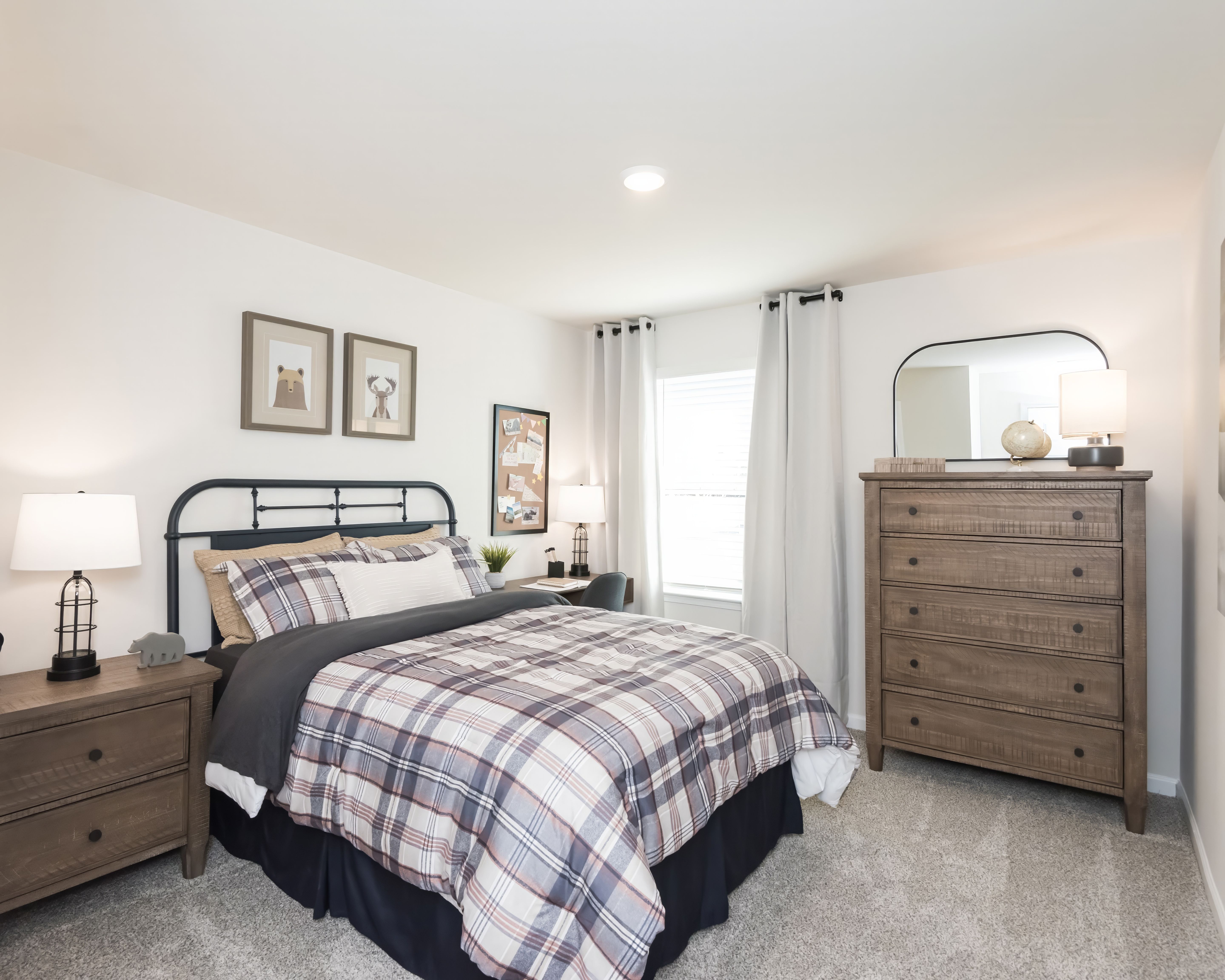 The Chatham floorplan features four secondary bedrooms.