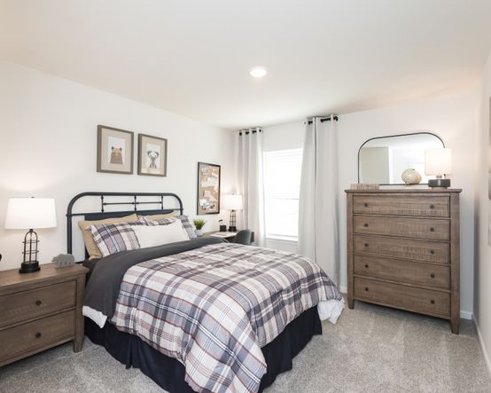 The Chatham floorplan features four secondary bedrooms.
