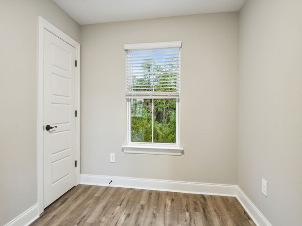 Secondary bedroom in the Parker floorplan at a Meritage Homes community in Gulfport, MS.