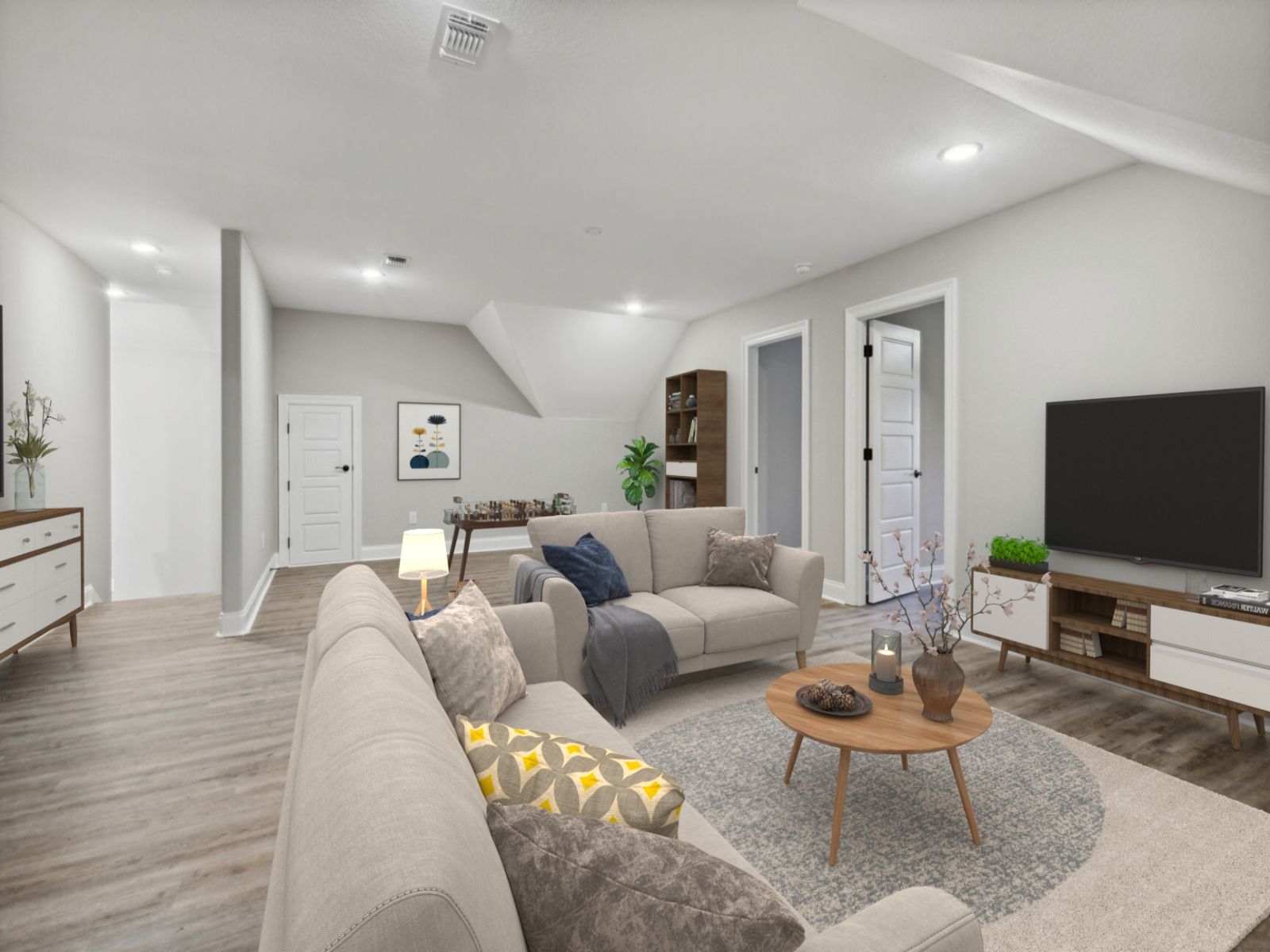 Loft in the Elliott floorplan at a Meritage Homes community in Gulfport, MS.
