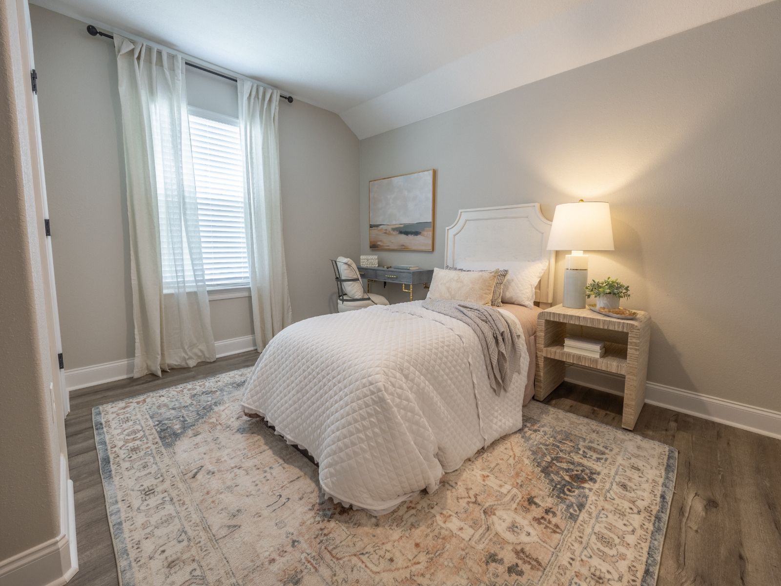 Secondary bedroom in the Kai floorplan at a Meritage Homes community in Gulfport, MS.
