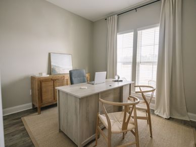 Secondary bedroom in the Coral floorplan at a Meritage Homes community in Gulfport, MS.