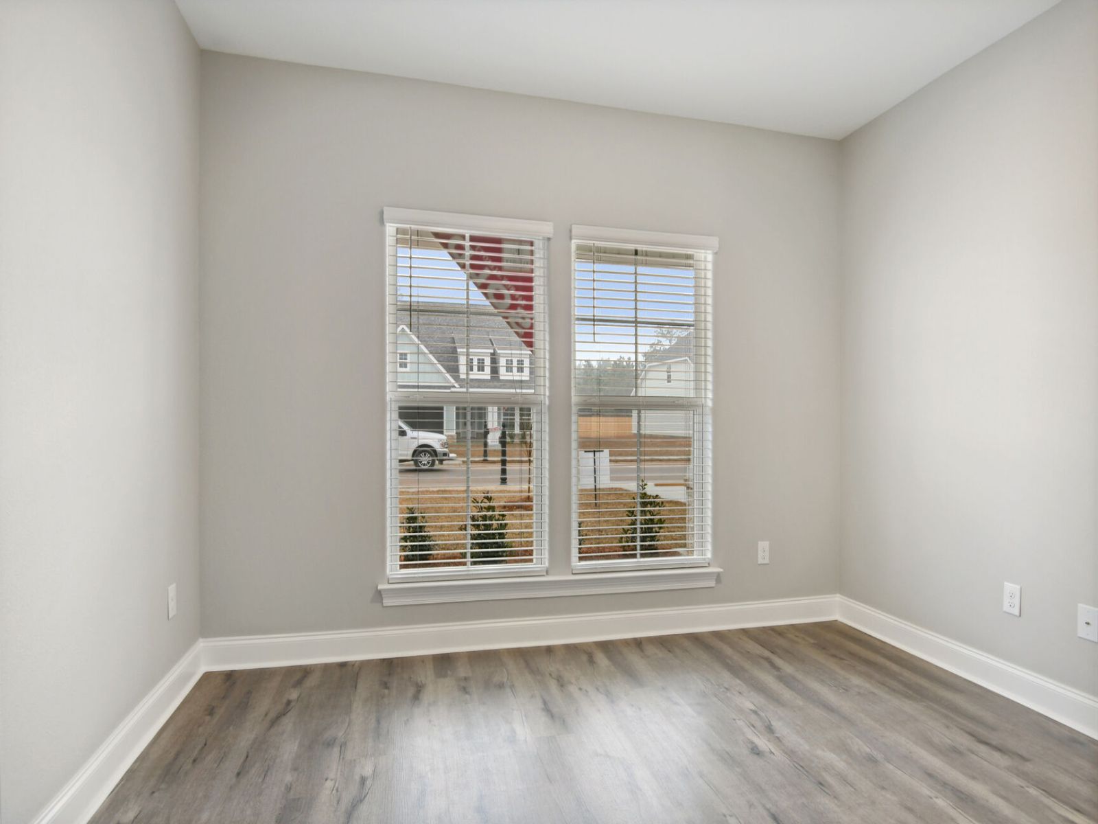 Secondary bedroom in the Dune floorplan at a Meritage Homes community in Gulfport, MS.