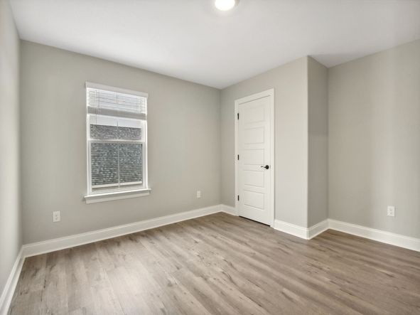 Secondary bedroom in the Dune floorplan at a Meritage Homes community in Gulfport, MS.