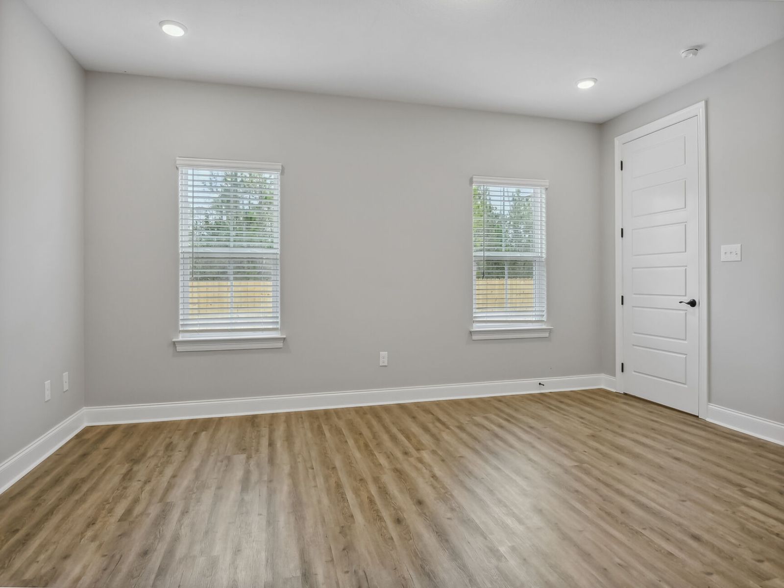 Primary bedroom in the Taylor floorplan at a Meritage Homes community in Gulfport, MS.