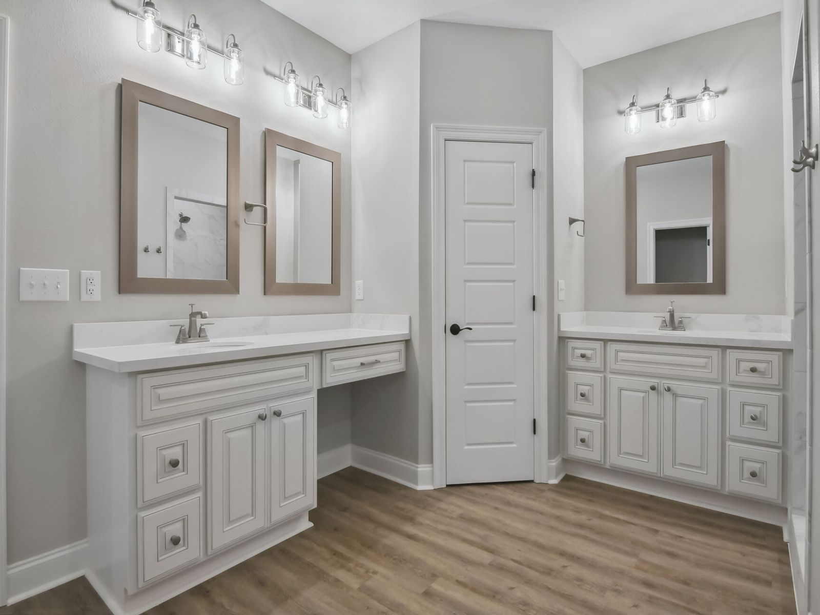 Primary bathroom in the Taylor floorplan at a Meritage Homes community in Gulfport, MS.