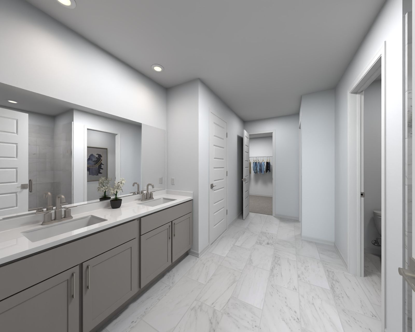 The Zander Floorplan Rendering.