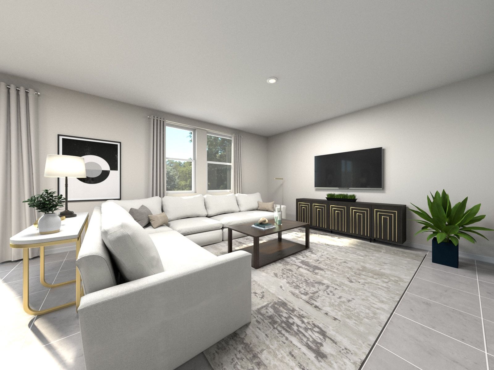 Rendering of Marigold Great Room
