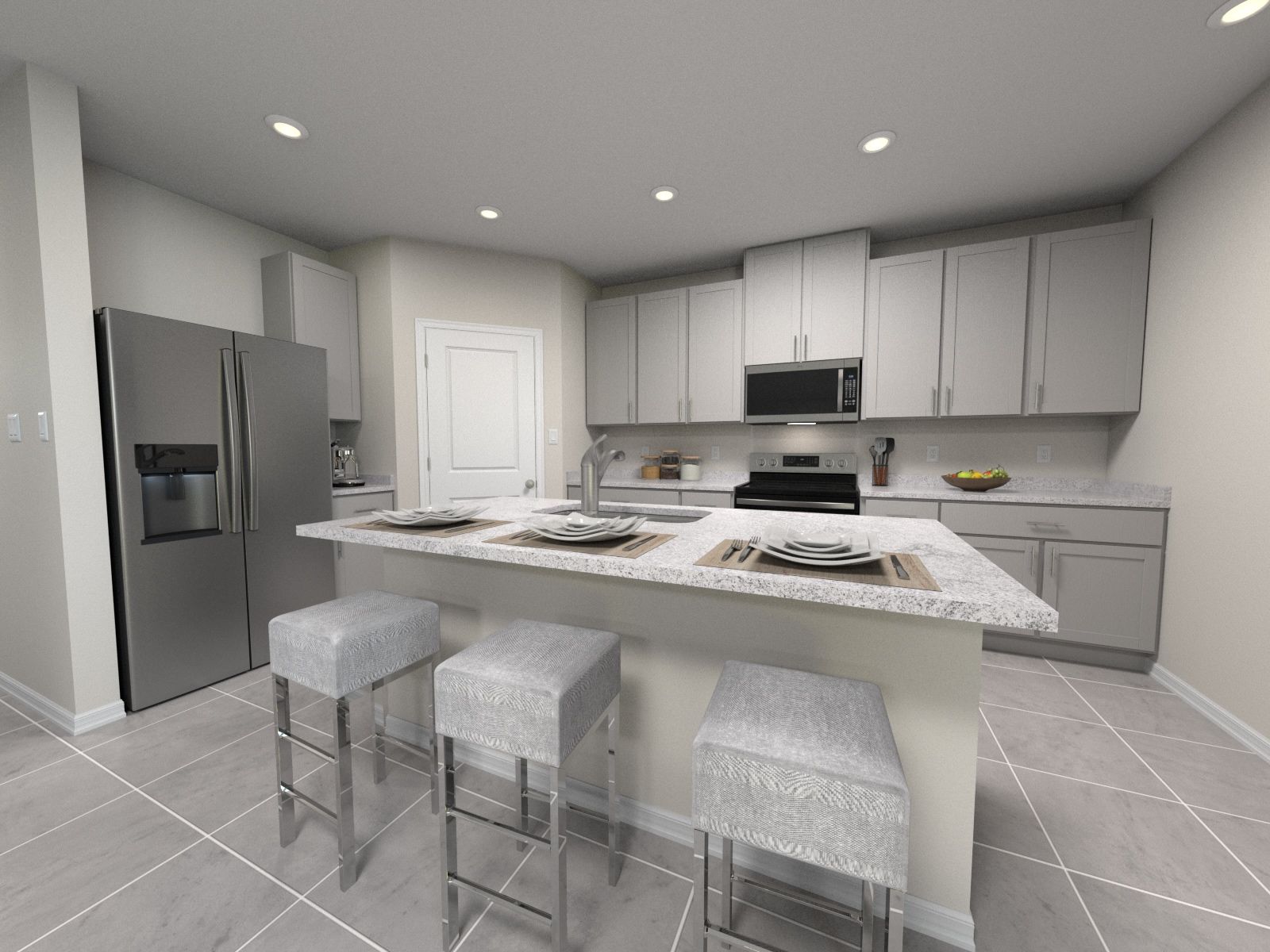 Rendering of Marigold Kitchen