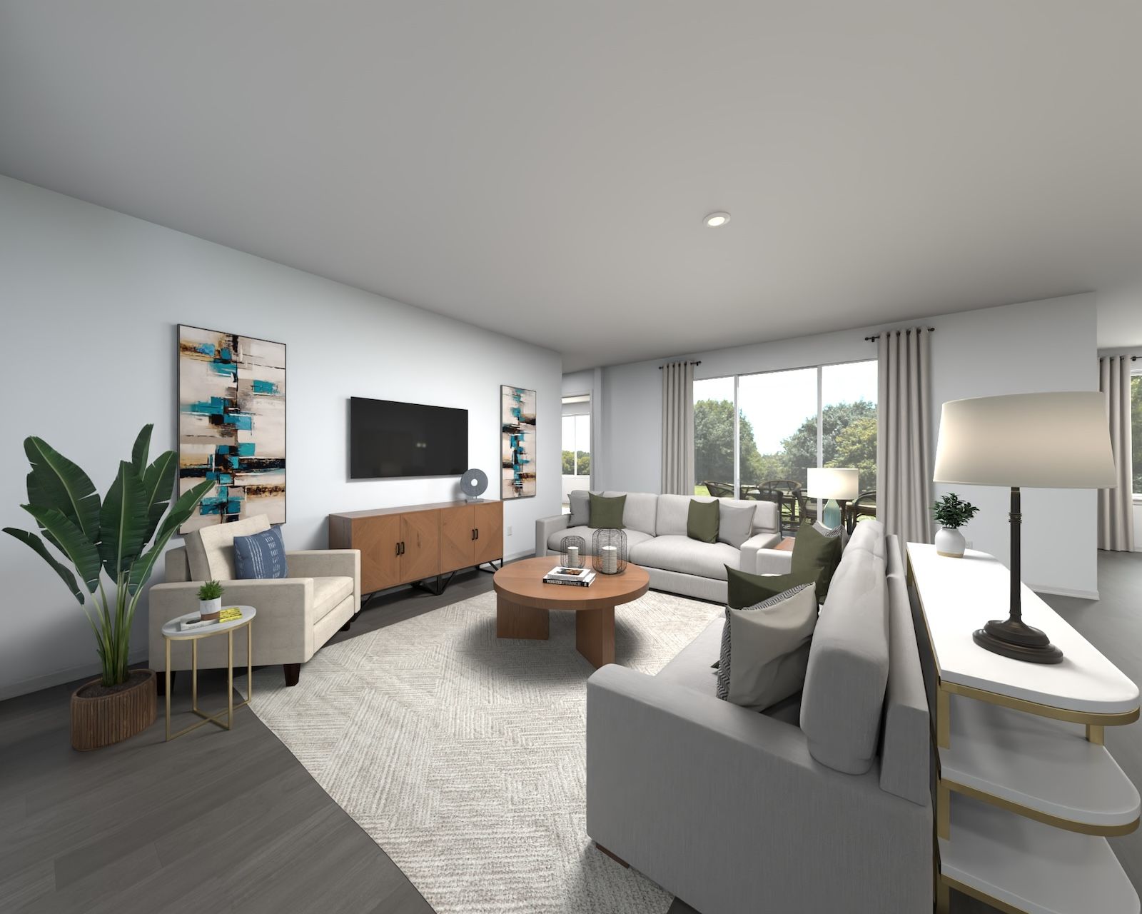 Rendering of the Paloma Floorplan.