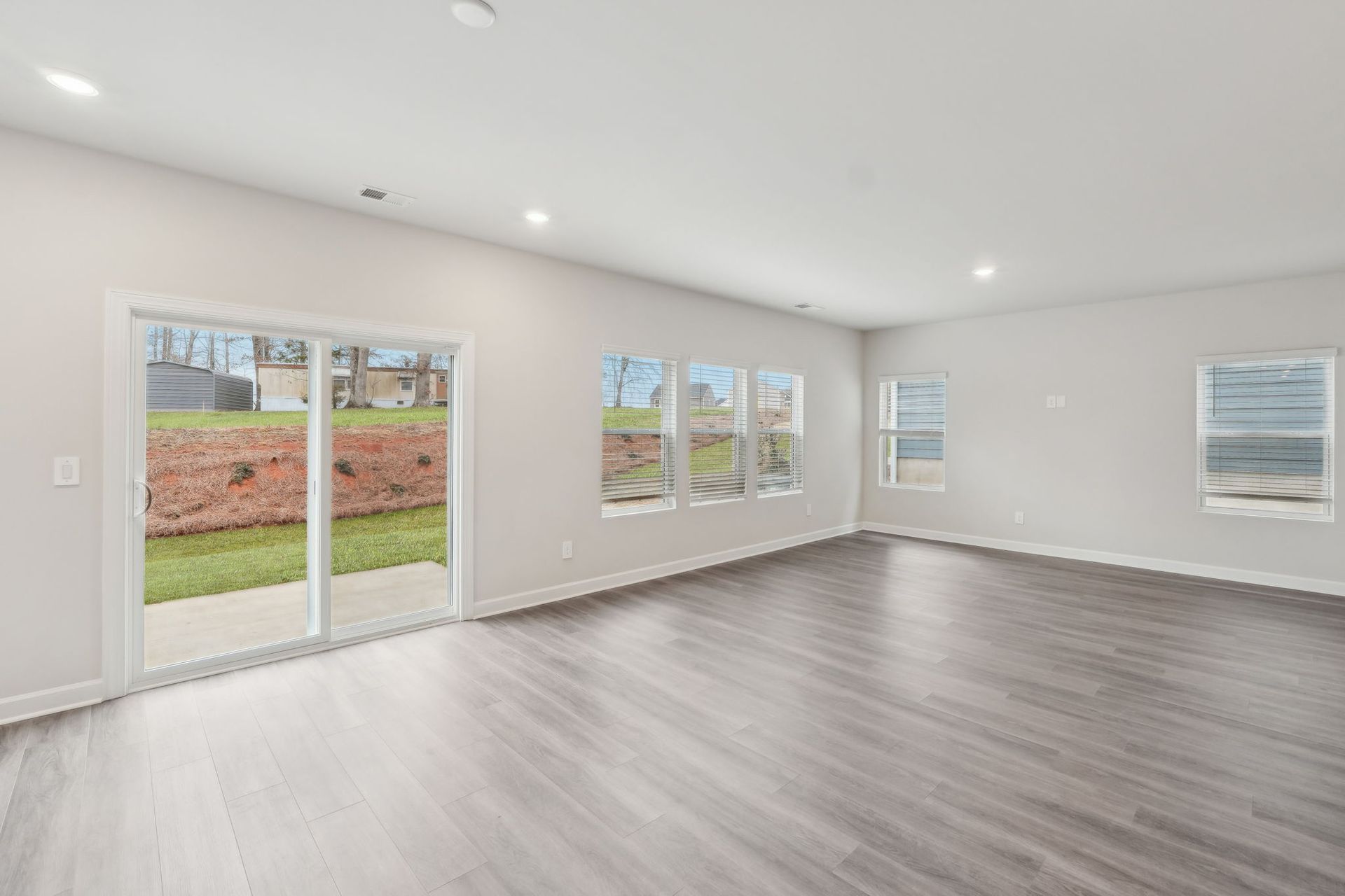 Enjoy hosting in the great room with an abundance of natural light.